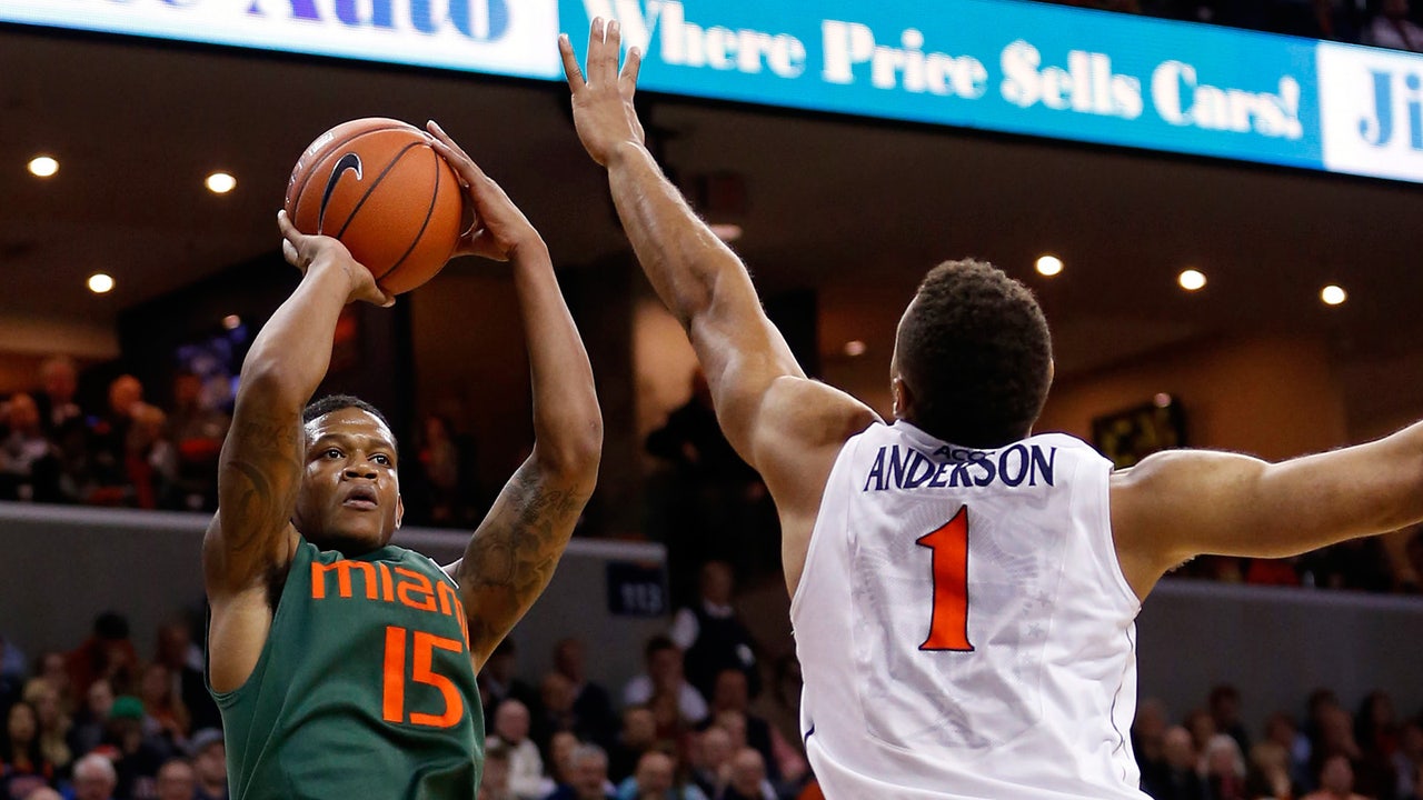 Miami falters in second half of road loss to No. 12 Virginia
